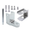 Top bathroom stall hinge replacement pack #63060