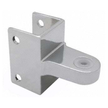 Chrome plated top bathroom stall bracket #90H175