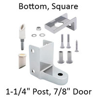 Bottom bathroom stall hinge replacement pack #63010