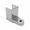Chrome plated bottom bathroom stall hinge bracket #90H194