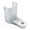 Chrome plated bottom bathroom stall hinge bracket #90H247