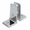 Pair of angle wall brackets for any thickness bathroom stall panel