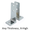 Chrome plated angle bracket PAIR for any thickness bathroom stall panel. Extra High