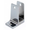Chrome plated one ear wall bracket for 7/8" bathroom stall panel