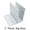 Aluminum one ear wall bracket for 1" bathroom stall panel. Large base