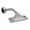 Pilaster mounted door stop for bathroom stalls. Satin Stainless Steel