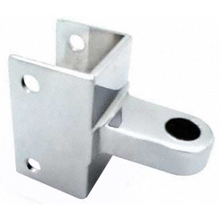 Bathroom stall top hinge bracket for 1-1/4" pilaster and 1" door