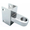 Bathroom stall top OR bottom hinge bracket for 1" pilaster and 1" door