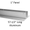 Continuous Two Eared Wall Bracket for 1" Panel. Aluminum, 57-1/2" Long