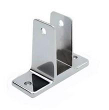 Two ear wall bracket for 1" Bathroom Stall Panel
