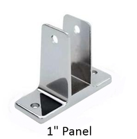 Two ear wall bracket for 1" Bathroom Stall Panel