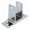 Two ear wall bracket for 1-1/4" bathroom stall panel
