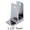 One ear wall bracket for 1-1/4" bathroom stall panel