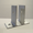 Two ear wall bracket for 1" bathroom stall panel