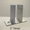 Two ear wall bracket for 1" bathroom stall panel