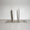 Two ear wall bracket for 7/8" bathroom stall panel