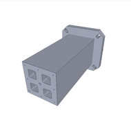 TWO-SIDED TOOLING BLOCK (BLANK)