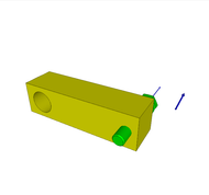 CLAMPING ARM 75 mm FOR 1877-303/-403