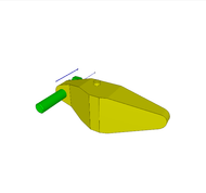 CLAMPING ARM ASSY FOR 1885-XX1