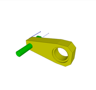 CLAMPING ARM ASSY FOR 1849-0XX AND 1850-XXX, 350 bar