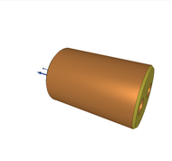 UNIVERSAL CYLINDER, D.A., M45 x 1.5, ? 16/10 mm, 50 mm STROKE, KEY SIZE 8, 500 bar