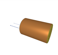 LOW-BLOCK CLAMPING CYLINDER ? 16 x 8 mm STROKE, 500 bar