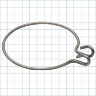 CARRLANE STAINLESS CABLE RING    CL-2-SKR