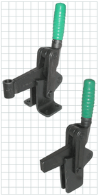 CARRLANE VERTICAL-HANDLE TOGGLE CLAMP (HEAVY DUTY), BASE PLATE    CL-6-HVTC-P