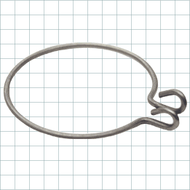CARRLANE STAINLESS CABLE RING    CL-15-SKR