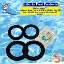 WATERWAY™/LEISURE BAY PUMP &
FILTER UNION KIT FOR ALL 50-
100-150 & CYCLONE 75-125-200