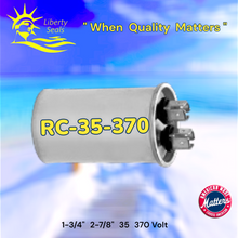 35MFD X 370V ROUND
Capacitor Type Single Capacitance Shape Round MFD Rating 35 Voltage 370 Hz 50/60 Case Height (in.) 2.375 Width (in.) 1.75 Overall Height (in.) 2.875 Temp. Range -40°C to +70°C Operational Life 60,000 Hrs. Terminals 4 Composition