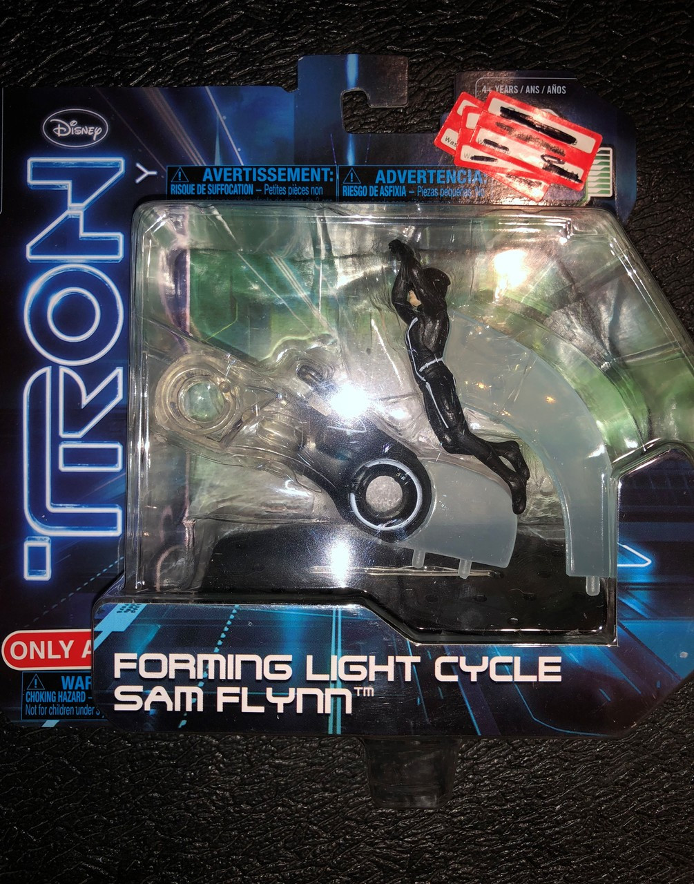 アメコミ TRON: Legacy Sam Flynn Light Cycle Tron Legacy Deluxe Light Cycle / Sam Flynn By Spin Master BRAND