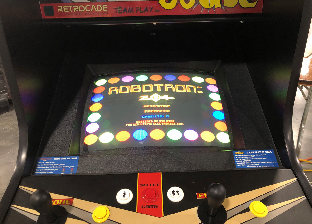 Play Joust, Robotron: 2048, and other classic games at Ready