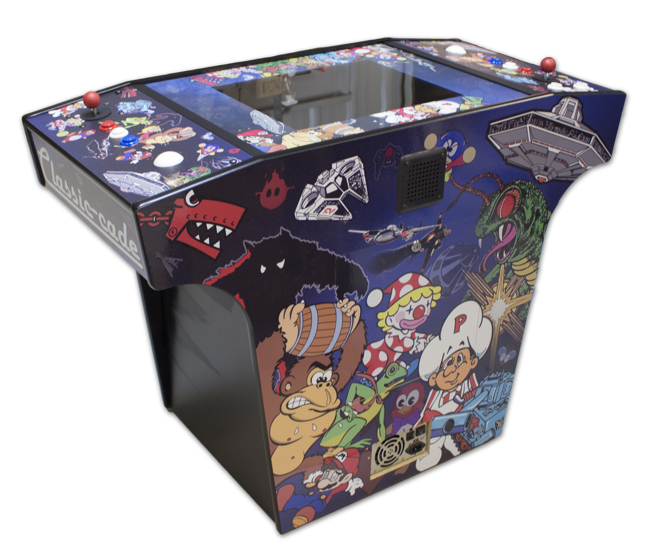 Cocktail Size Multi Game *Pac Man / Ms Pac Man / Galaga* (27" LCD