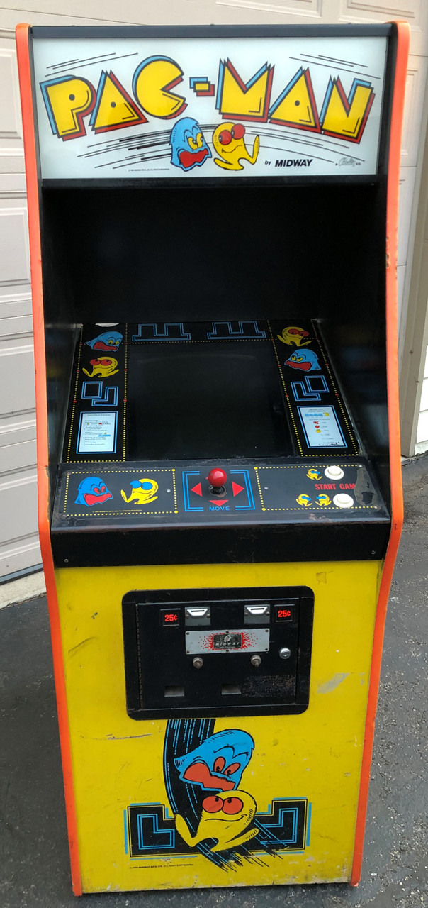 pac man games arcade