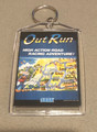 Sega Out Run Mini Key Chain Flyer