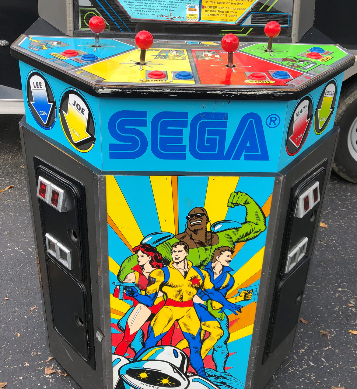 Sega QUARTET Arcade Game - Arcade Adventures