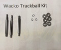 Trackball Rebuild Kit With Black 3Inch Ball for Bally Midway WACKO Game