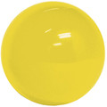 3" Solid Yellow Trackball