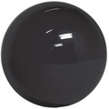 3" Solid Black Trackball