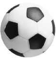 Single Foosball Black / White Soccer 35mm Foos Balls