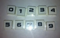 Button Set, 0-9 for Rowe Jukebox