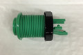 Green Pushbutton with Nut