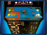 Multi Game with Trackball & Joystick *Pac Man / Ms Pac Man / Galaga* (19  LCD)