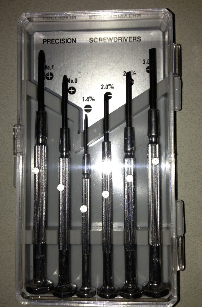 6 Piece Precision Screwdriver Set Arcade Adventures