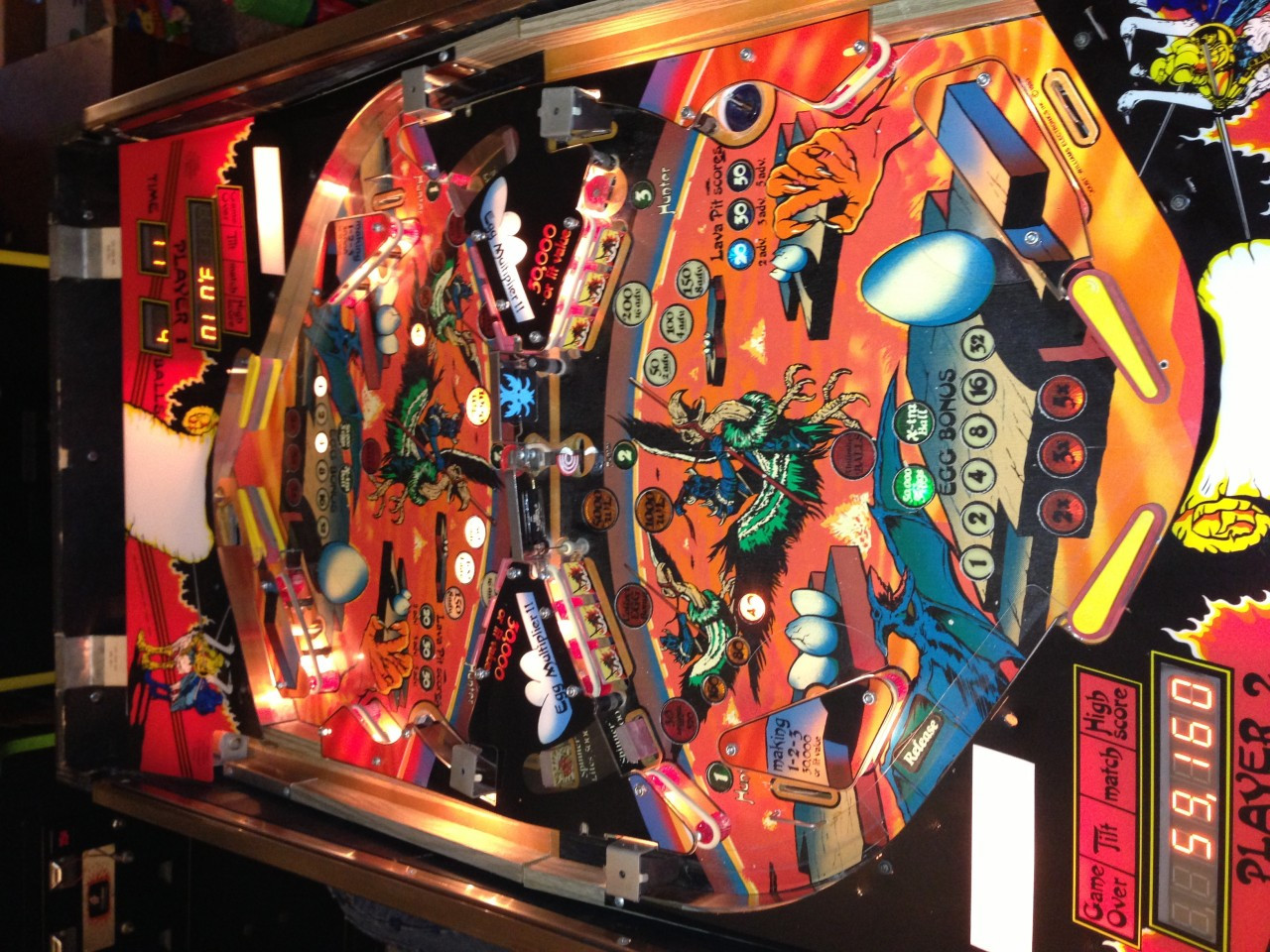 Williams JOUST Pinball Machine - Arcade Adventures