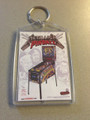  Stern Metallica Pinball Machine Key Chain Flyer