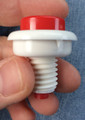 Red & White Short Leaf Switch Button - combo