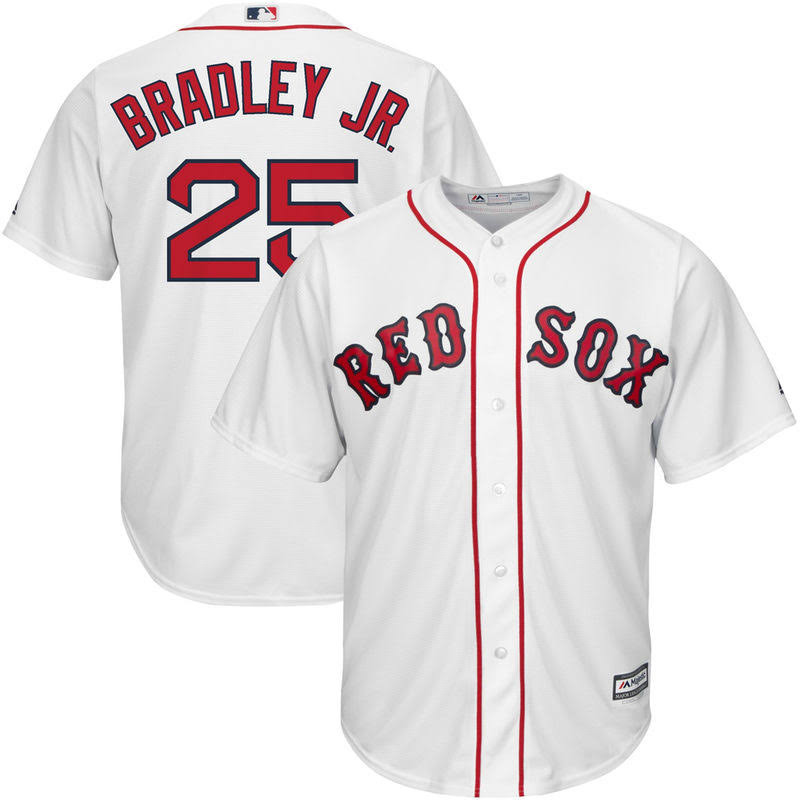 red sox button down jersey