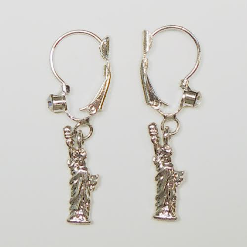 statue of liberty earrings